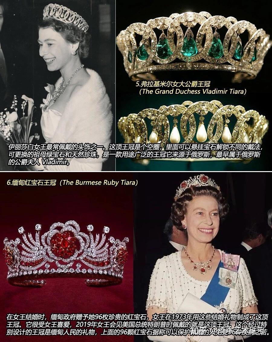 英国女王的宝石皇冠