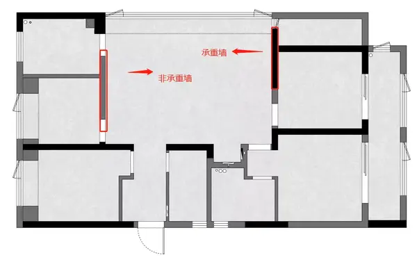 如何辨别承重墙非承重墙配重墙