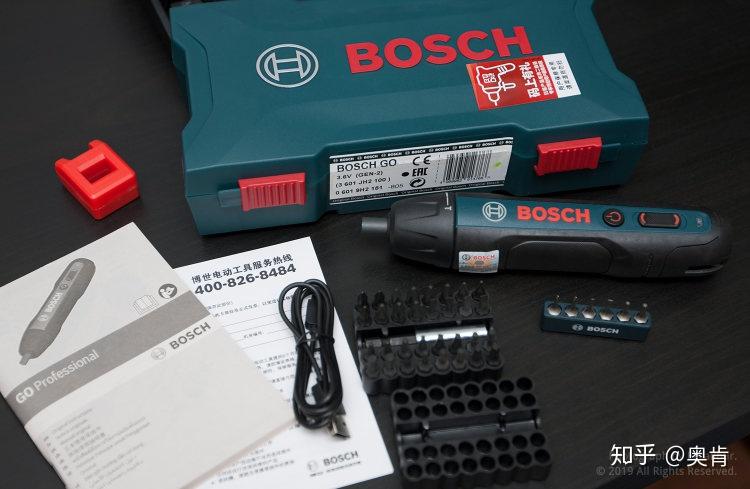 博世boschgo2代电动螺丝刀开箱小测