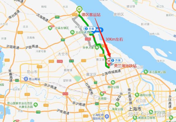 苏州s2号线预留了接入太仓港区的通道这个板块未来可期