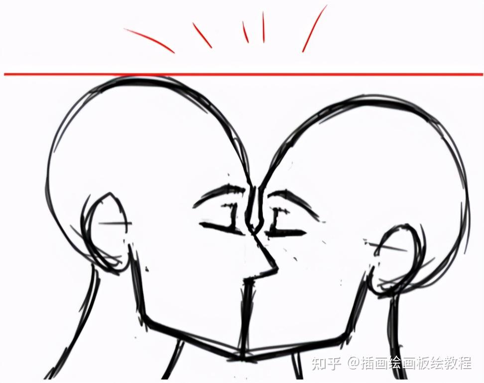 接吻怎么画 zhuanlan.zhihu.com