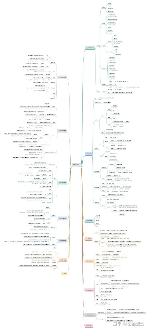 康复学 思维导图分享