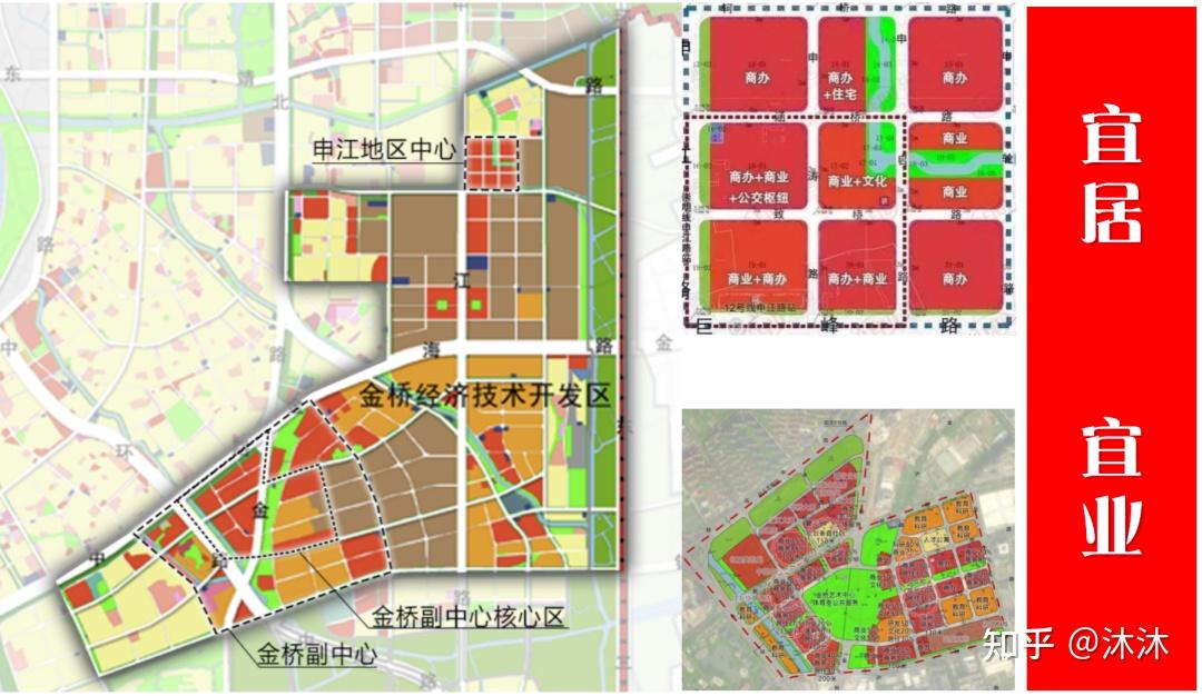 研究了一下金桥副中心核心区的规划,核心区是原本的金桥出口加工区的
