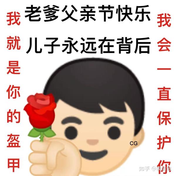 父亲节表情包,父亲节快乐图片,父亲节祝福语