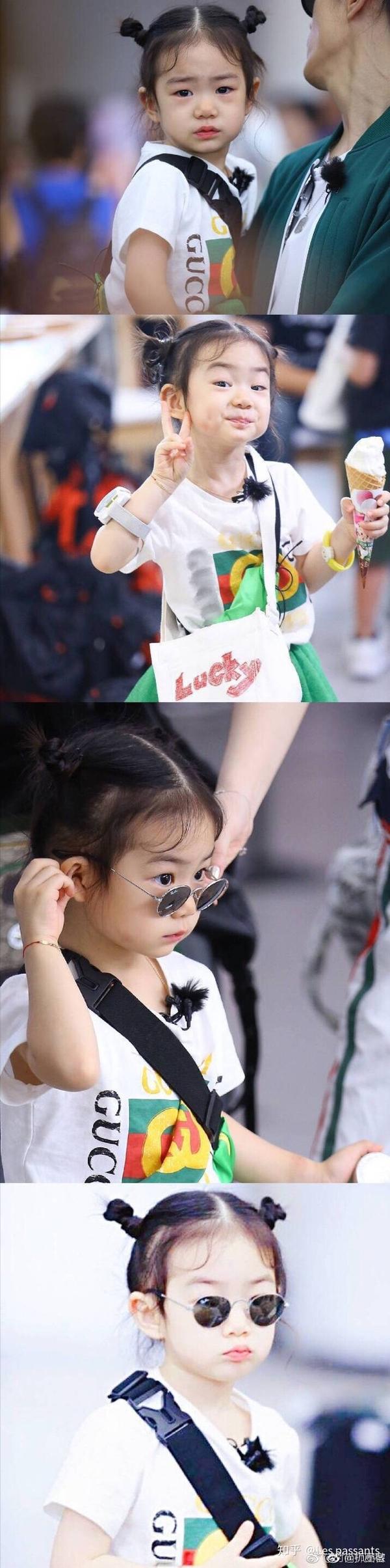 如何评价戚薇女儿lucky.