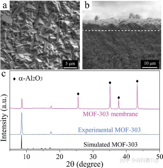 天津大学刘新磊团队JACS高透水性MOF 303薄膜高效脱盐 知乎