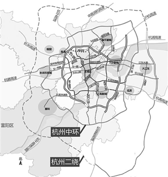 杭州中环来了部分路段预计明年通车