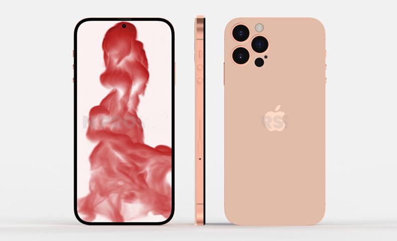 iphone14图片,苹果14概念图 iphone14渲染图曝光,屏下face id 居中挖孔,与iphone13大不同