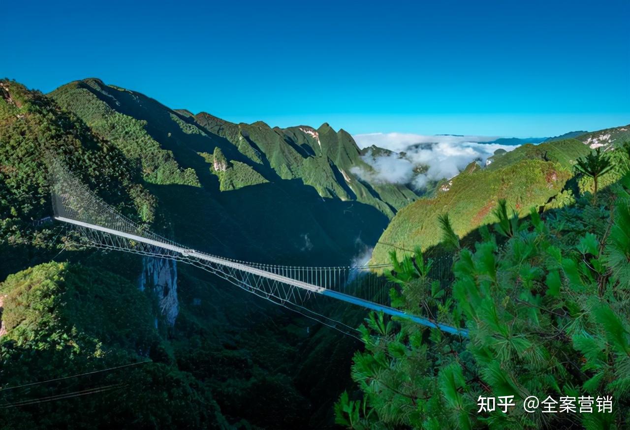 巴山大峡谷景区再上央视十一假期云顶飞渡玻璃桥精彩纷呈