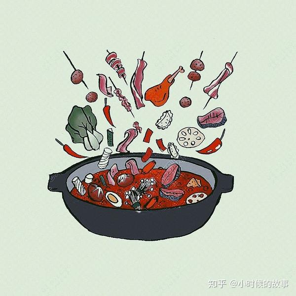 吃火锅的时候特别想发朋友圈