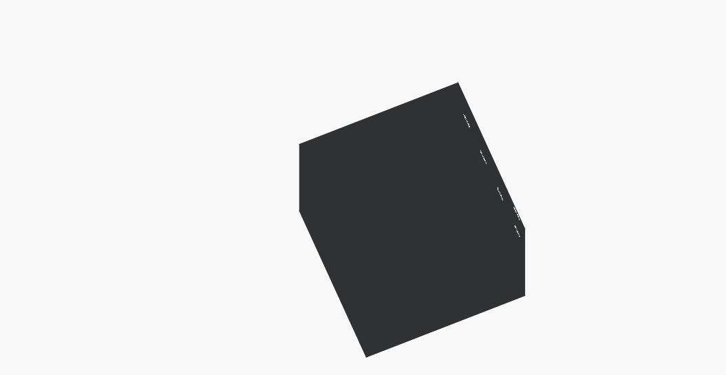 css实现立方体菜单