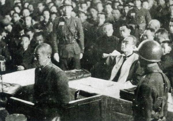 1947年,南京军事法庭审判日本战犯谷寿夫