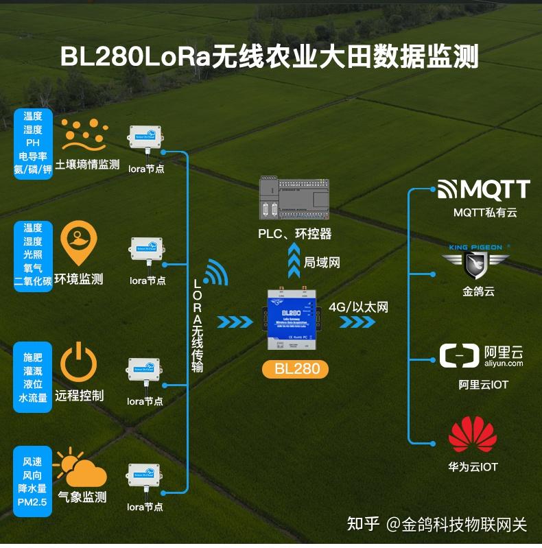 基于lora技术的无线农业物联网解决方案