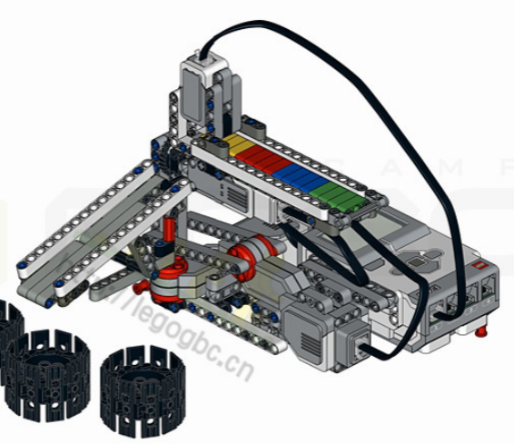 资料分享 乐高ev3编程课《颜色分拣机》