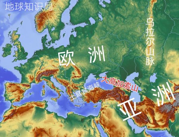之间高加索通道是中东与俄罗斯之间的狭窄陆上通道,虽然其位置很重要