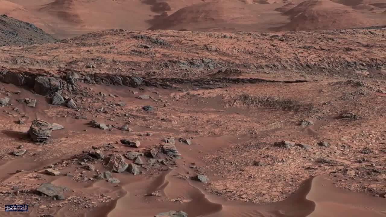 来看看!好奇号在上周又发现了火星表面的一些东西