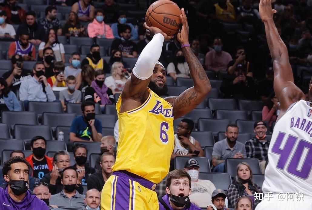 2021-22 nba 季前赛,湖人 112:116 国王,詹姆斯 30 6
