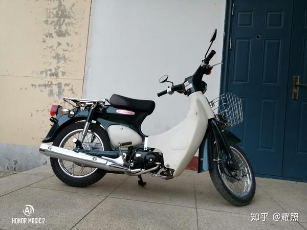 本田幼兽super cub 50摩托车的骑乘感受