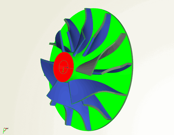 在cfd软件中对叶轮进行单