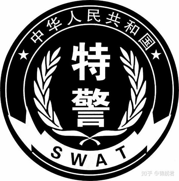 12式特警战训服圆胸标