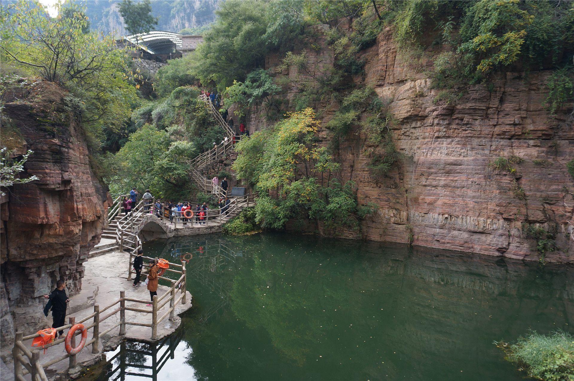 河南热门旅游景点万仙山景区旅游攻略低音号免费语音导游