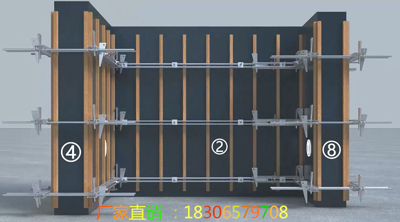 什么是剪力墙模板加固钢支撑体系