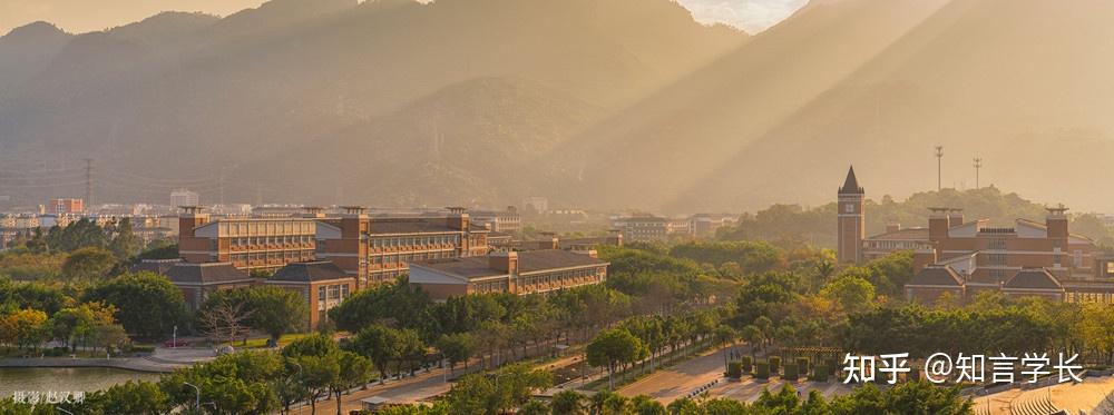 就是福州这座省会城市和福师大的校园美景