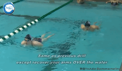 com/v2-5f8c8861fc5cd83267e92fe8abbff4e0.gif · 蝶泳腿加单侧手.