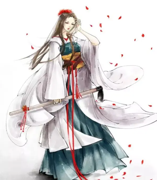 唯美头像:古风手绘画,气质高雅,花枝招展的古风美人!