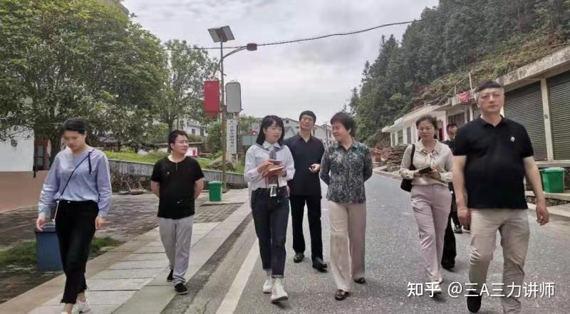 以孝治家领导小组到铜鼓县大塅镇验收,调研"三大工程"