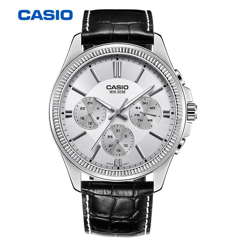 卡西欧mtp1375,卡西欧mtp1374d 598 现价 ¥ 398 卡西欧(casio)手表 大众指针系列 石英男表 mtp-1375