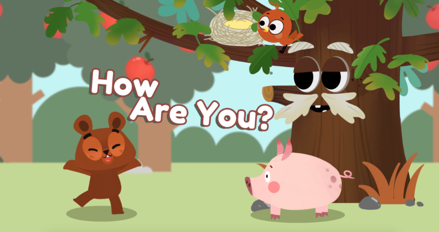 how are you 壁纸,areyouok壁纸 新概念英语绘本—《how are you?》