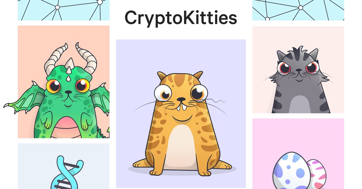 比如最近比较火的一个区块链养猫游戏 cryptokitties(又名迷恋猫)