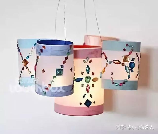 小小传承人:国庆,中秋节幼儿园创意手工灯笼大制作