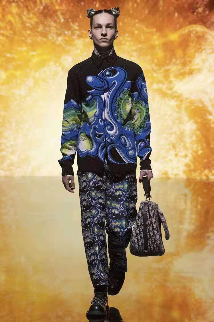 dior 携手艺术家 kenny scharf 推出全新 2021 秋季男装系列