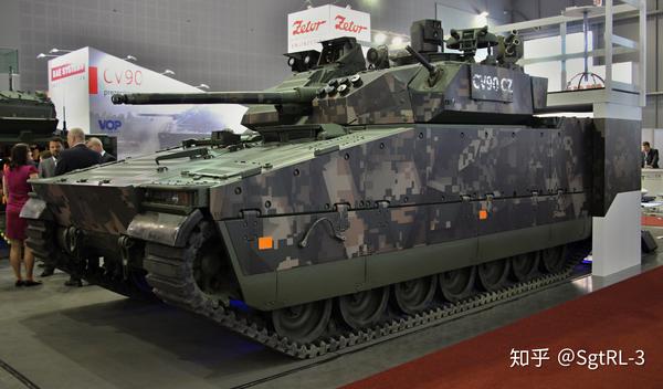 维京人的雪狼cv90步兵战车