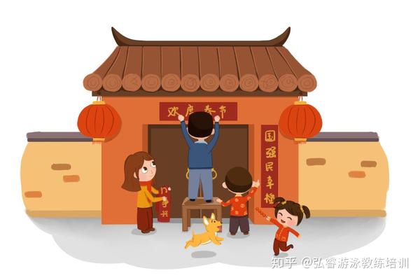 贴春联 春联,又叫"春贴","门对","对联",它以对仗工整,简洁精巧的