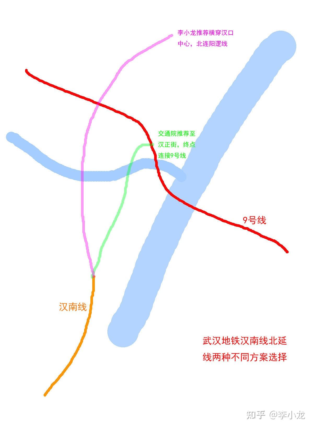 武汉地铁汉南线北延线两种方案的选择问题作者李小龙