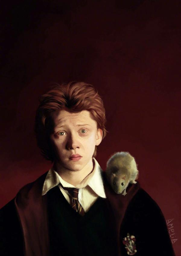 你们谁有罗恩韦斯莱的图片,很好看的那种?