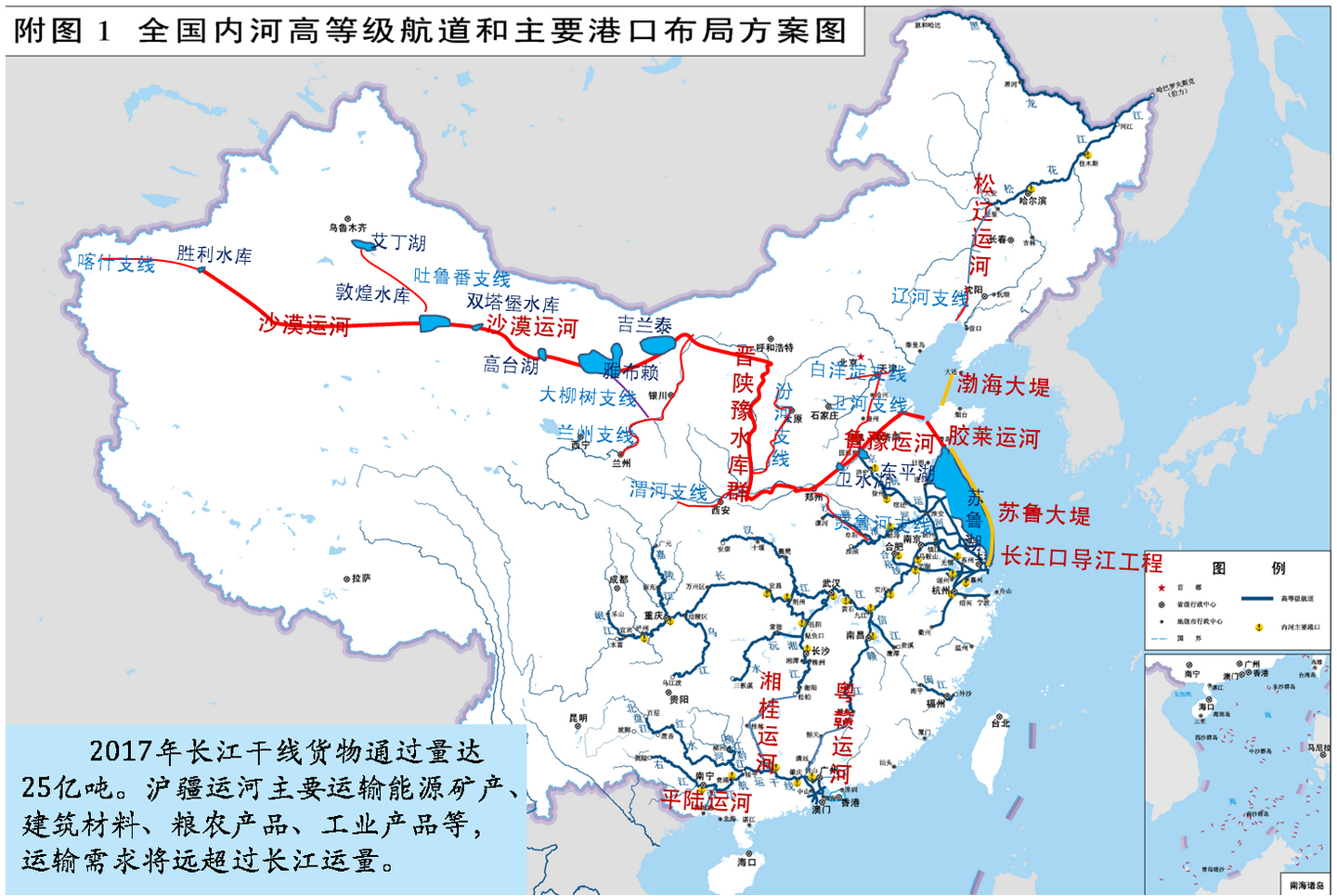 112全国除西藏青海外均可水运联网形成全国水运一张网
