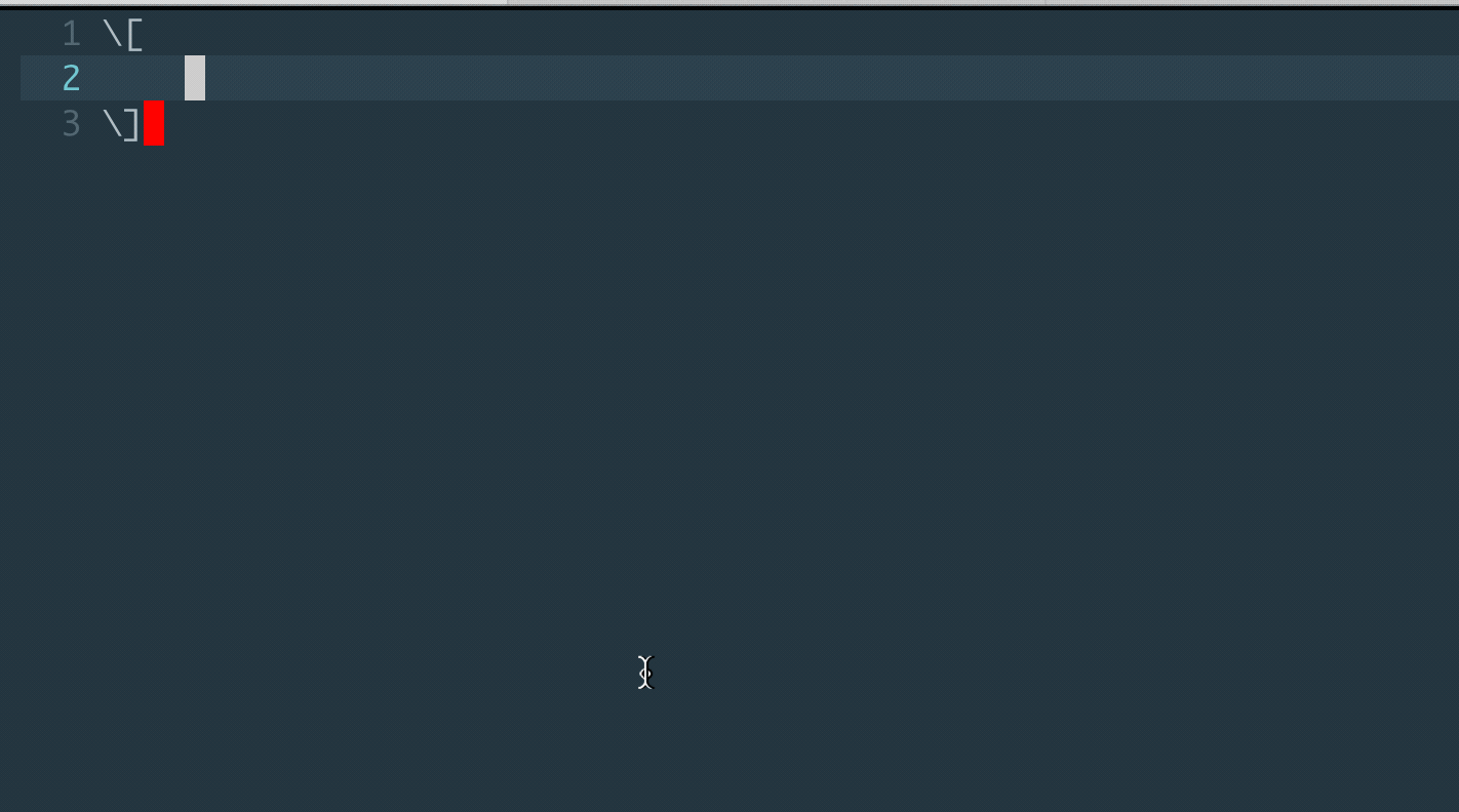vim: 最好的 latex 编辑器