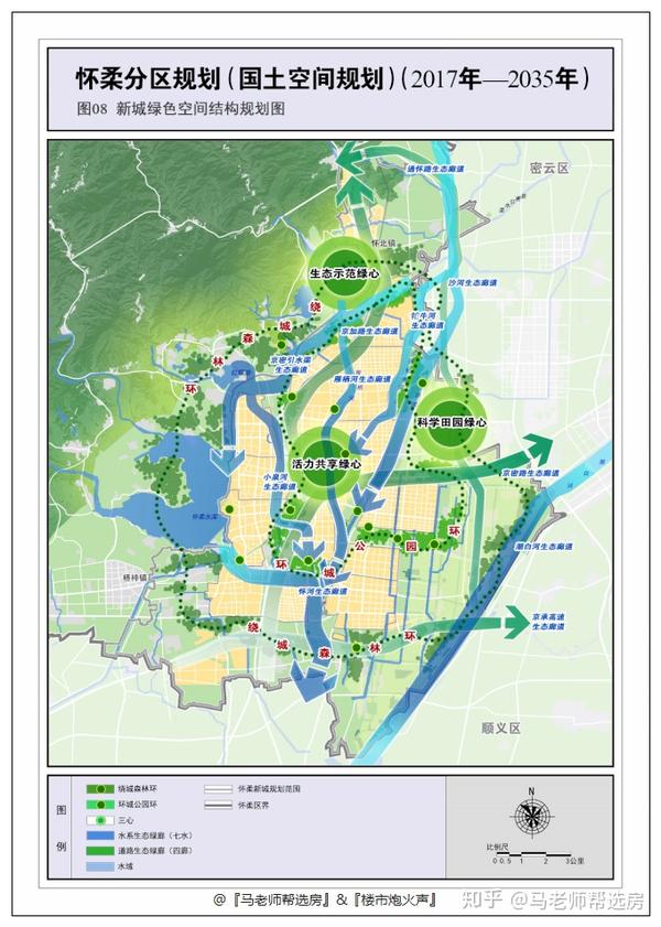 北京置业密码怀柔区分区规划国土空间规划20172035