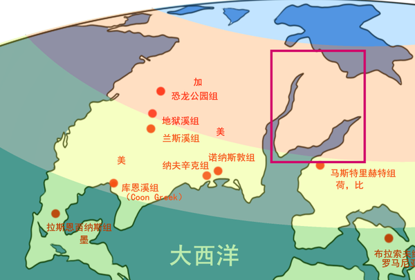 [地图] k-pg界线穿越航行(2):白垩纪地理:陆地革命