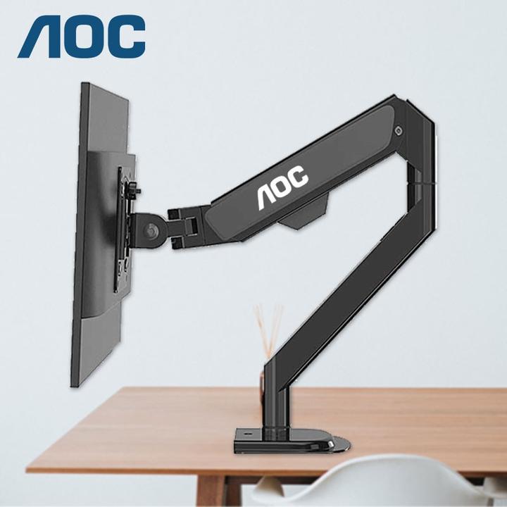 aoc 黑色单臂(sbx01)显示器支架/自由悬停/360°旋转/12