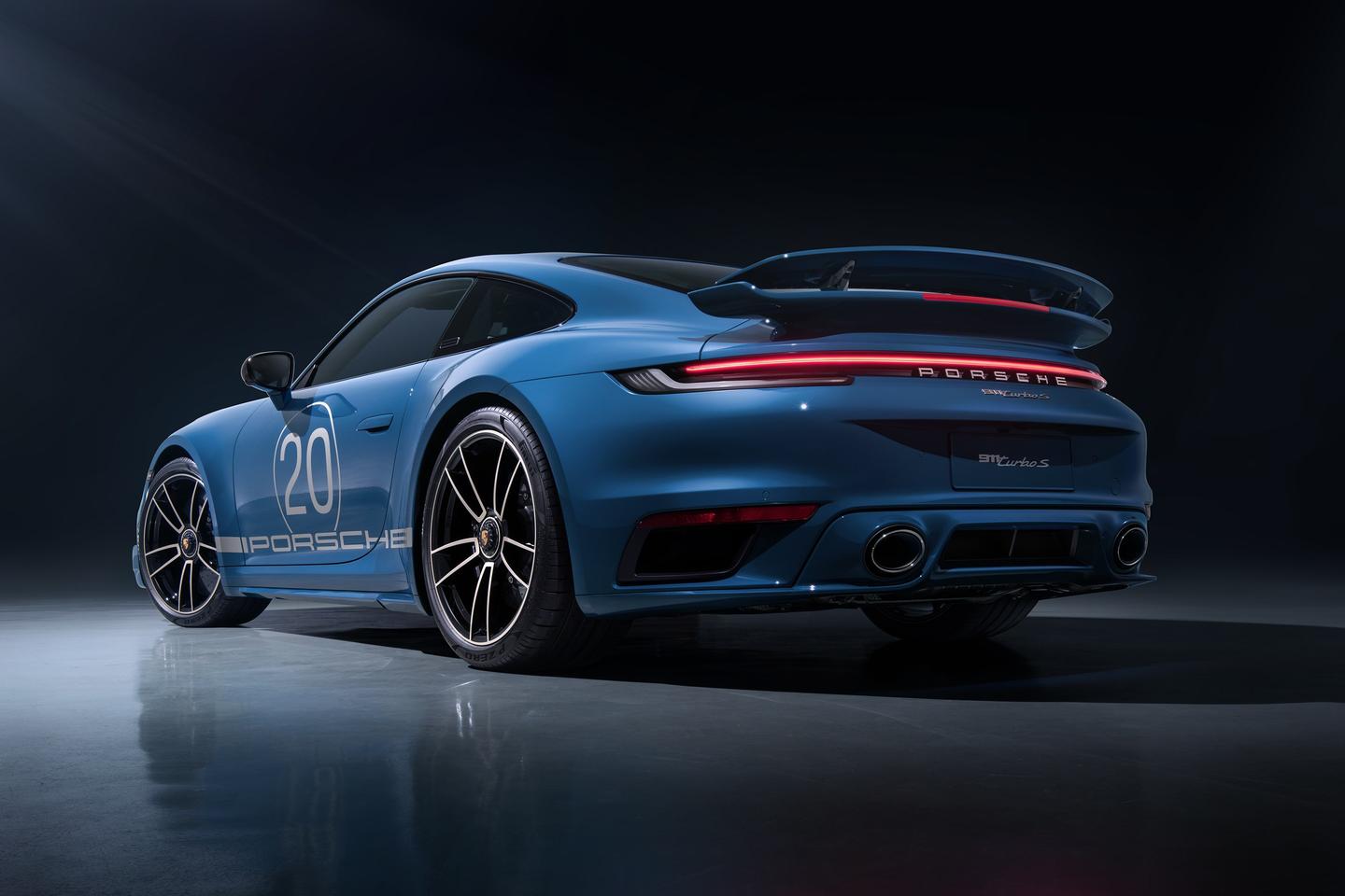 保时捷turbo,帕拉梅拉turbo s 2021上海车展实拍:保时捷中国20周年纪念版911 turbo