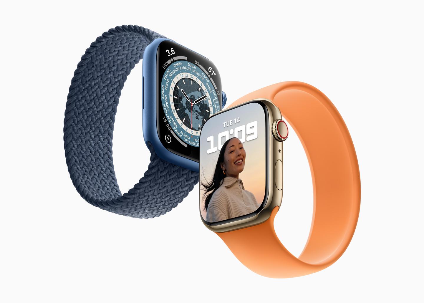 apple watch series 7 于 10 月 8 日(周五)起接受订购,并将于 10 月