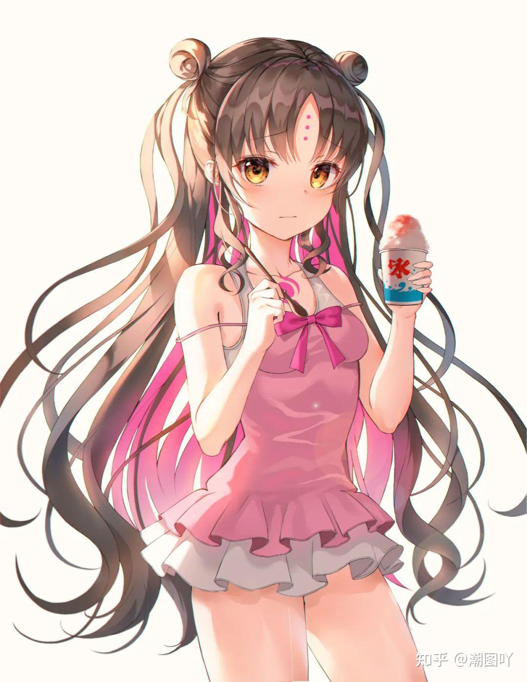 ミクミクpid:90122877作品名称:夏の蛍二次元动漫插画壁纸 画师 あさ
