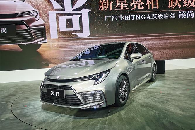 越级而上的a 车型 广汽丰田全新轿车凌尚发布