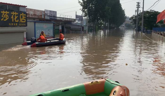 河南新乡遭遇极强降雨受灾人口超128万目前情况如何