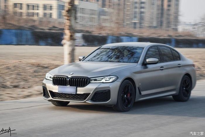 杭州第一辆2021款bmw540i磨砂暗银究竟好在哪里